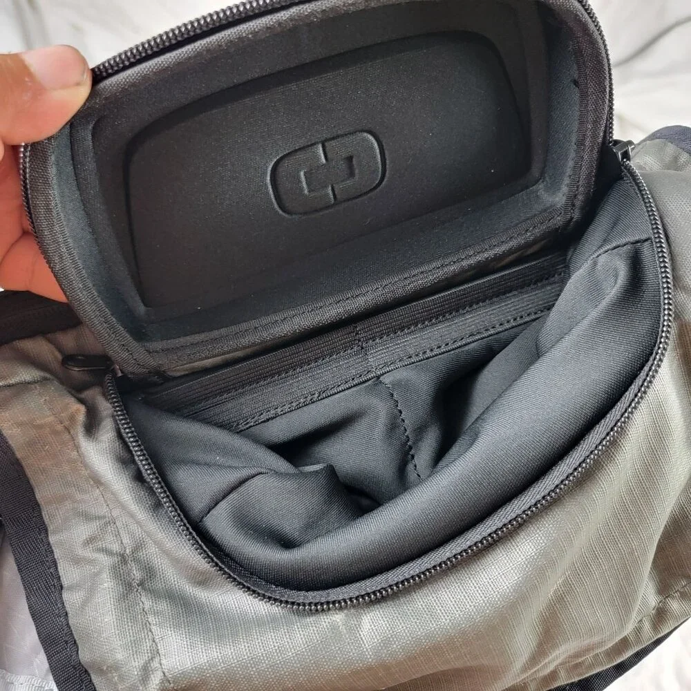 OGIO X Train 2 Backpack Gray Black with Orange Accents Hiking Camping Outdoors